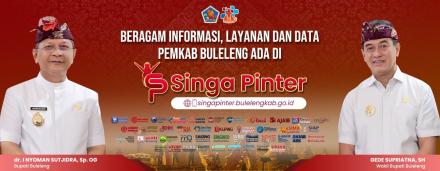 Informasi, Layanan dan Data Pemkab Buleleng ada di SINGA PINTAR